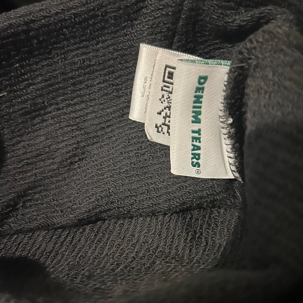 Denim Tears Zip Up Black Size M - SEND OFFERS - Picture 5 of 6